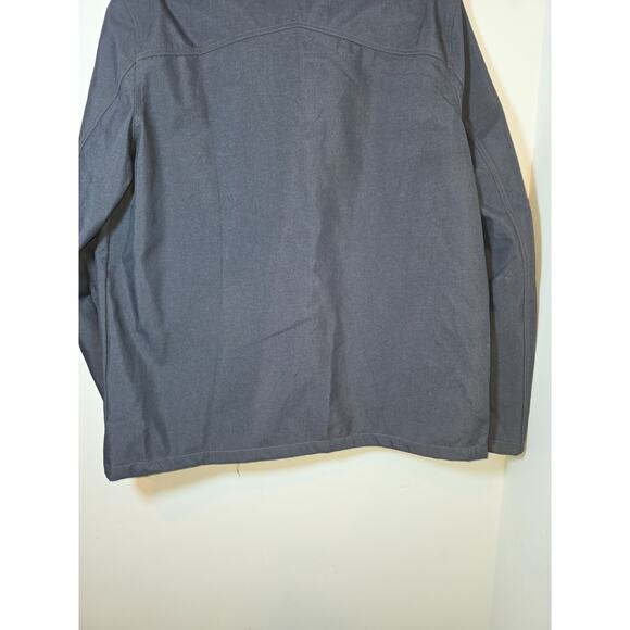 Cody James Core Jacket Mens Medium Gray Water Repellent Outdoor Full Zip Bonded - Picture 6 of 10